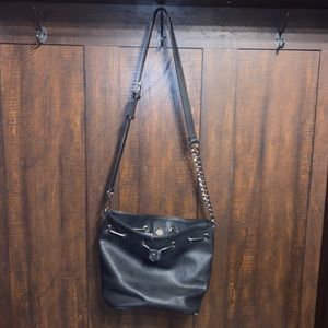 Republic of Aces Black purse with adjustable strap